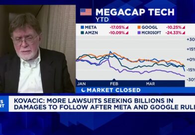 Tech stocks suffer worst week in nearly a year, driven down by war worries, Meta legal woes