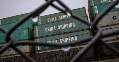 China’s U.S.-bound shipments fall in July after brief recovery, survey shows