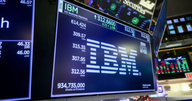 Stocks making the biggest moves midday: IBM, Goldman Sachs, CleanSpark, HCA Healthcare & more