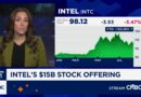 Intel upsizes stock offering to $20 billion at $95 per share as AI demand accelerates