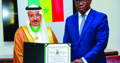 Saudi ambassador receives Senegal’s highest honor
