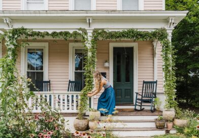 Sharon Beesley’s Colorful House Explodes With Goodwill Finds